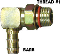 FITTING 90 DEG. P TO H 7/8"-14 X 1/2"HOSE