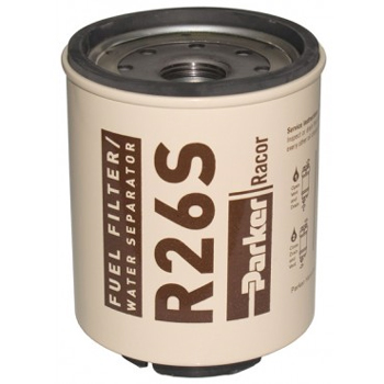RACOR FUEL FILTER SPIN-ON CANNISTER 2 MICRON/BROWN FOR 225 SERIES