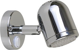 SCANDVIK READING LIGHT 316 STAINLESS STEEL LED WARM WHITE 12 VOLT