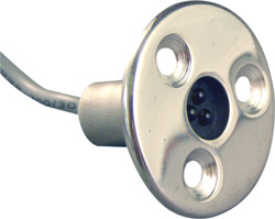 SUNCOR LED LIGHT MICROSTAR TRISTAR FACEMOUNT 12V Red