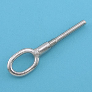 SUNCOR SINGLE GATE EYE HAND SWAGE 316 STAINLESS FOR 3/16" WIRE
