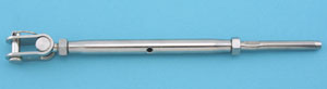 SUNCOR TURNBUCKLE TOGGLE HAND SWAGE 316 STAINLESS FOR 3/16" WIRE