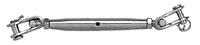 SUNCOR TURNBUCKLE TOGGLE & TOGGLE CLOSED BODY 316 STAINLESS 1/2"