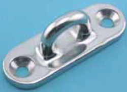 SUNCOR PAD EYE OBLONG 304 STAINLESS STEEL 2-1/2"