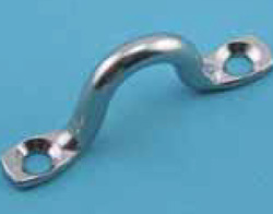 SUNCOR EYE STRAP 316 STAINLESS STEEL 3/8" X 3/16"