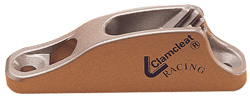 SEA DOG CLAM CLEAT RACING JUNIOR MK1 ALUMINUM FITS 1/8"-1/4" ROPE