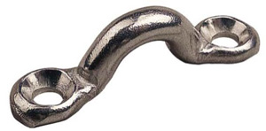 SEA DOG PAD EYE STRAP STAINLESS STEEL  5/16" X 1-3/8" LONG SOLD BY PAIR