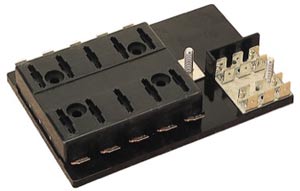 SEA DOG FUSE BLOCK ATC 10 CIRCUIT WITH GROUND