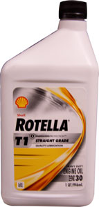SHELL OIL ROTELLA T 30 W  XLA QUART