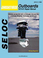 SELOC REPAIR MANUAL JOHNSON/EVENRUDE OUTBOARD VOL IV 1973-91 60-235 HP