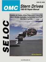 SELOC REPAIR MANUAL COBRA STERN DRIVE