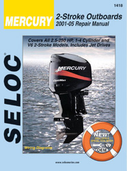 SELOC REPAIR MANUAL MERCURY O/B 2 STROKE JETDRIVE 2001-2014 VOL IV