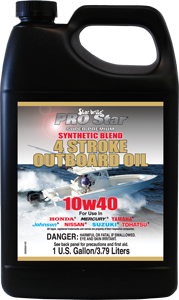 STAR BRITE&REG; 4 STROKE OUTBOARD OIL SAE 10W40 GALLON