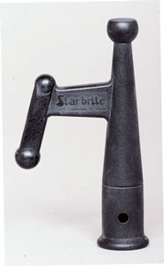 STAR BRITE&REG; REPLACEMENT BOAT HOOK END FOR EXTEND-A-BRUSH BLACK