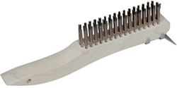 STAR BRITE&REG; CLEANING BRUSH UTILITY STAINLESS STEEL WITH SCRAPER