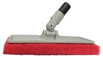 STAR BRITE&REG; SCRUBBER FLEXIBLE HEAD WITH RED PAD
