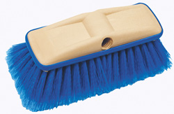 STAR BRITE&REG; DECK CLEANING BRUSH 8" MEDIUM BLUE