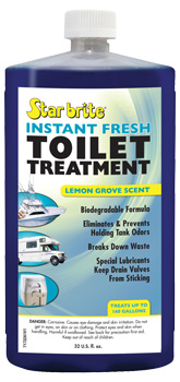 STAR BRITE&REG; TOILET TREATMENT INSTANT FRESH LEMON 32 OZ