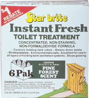 STAR BRITE&REG; INSTANT FRESH TOILET TREATMENT PINE 8 OZ  6-PACK