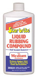 STAR BRITE&REG; LIQUID RUBBING COMPOUND MEDIUM 16 FL OZ