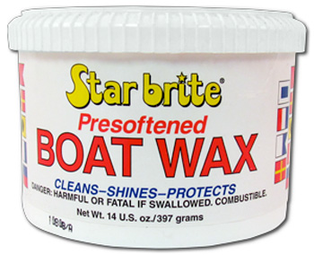 STAR BRITE&REG; BOAT WAX PASTE PRESOFTENED 14 OZ CAN