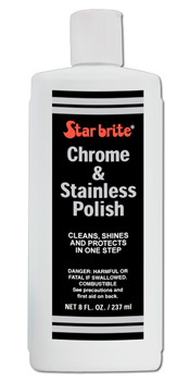 STAR BRITE&REG; CHROME & STAINLESS STEEL POLISH 8 OZ