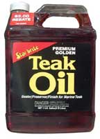 STAR BRITE&REG; TEAK OIL PREMIUM GOLDEN GALLON