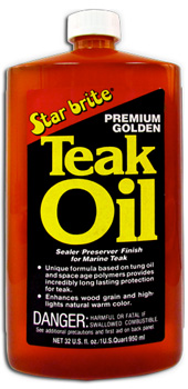 STAR BRITE&REG; TEAK OIL PREMIUM GOLDEN QUART