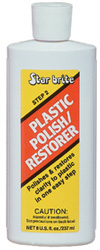 STAR BRITE&REG;  CLEAR PLASTIC POLISH 8 OZ