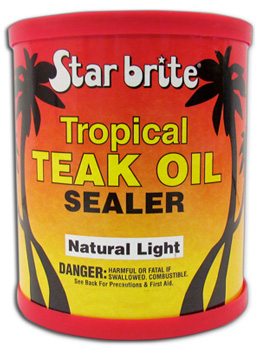 STAR BRITE&REG; TEAK SEALER TROPICAL NATURAL LIGHT 16 OZ