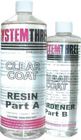 SYSTEM THREE EPOXY RESIN CLEAR COAT 1.5 PINT KIT