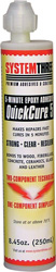 SYSTEM THREE QUICK CURE CARTRIDGE 8.4 OZ CLEAR