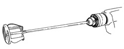 SYSTEM THREE PAINT EPOXY MIXER 2 1/2" 15" SHAFT