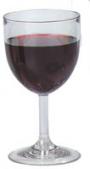 DRINKWARE WINE 10 1/2 OZ POLYCARBONATE CLEAR