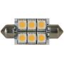 SCANDVIK LED BULB FESTOON 42MM 72 LUMEN WARM WHITE 10-30 VDC