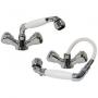 SCANDVIK SHOWER AND FAUCET COMBO PULL OUT