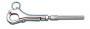 SUNCOR PELICAN HOOK WITH 3/16" HAND SWAGE 316 STAINLESS STEEL