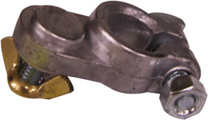 BATTERY CONNECTOR POST TO THREADED WINGNUT 5/16" STUD UNIVERSAL FIT