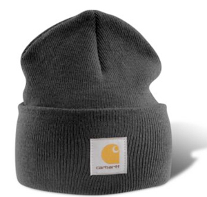 CARHARTT WATCH HAT BLACK ACRYLIC KNIT ONE SIZE