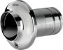 VETUS TRANSOM EXHAUST STAINLESS STEEL WITH CHECK VALVE 1-9/16"