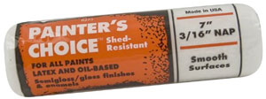 ROLLER COVER 7" WOVEN PAINTERS CHOICE 3/16" NAP