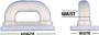 TRACK SLIDE INTERNAL PLASTIC 5/8" WIDE X 1-3/16" LONG