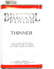 BRISTOL FINISH THINNER 32 OUNCE