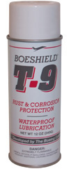 BOESHIELD T-9 RUST & CORROSION PROTECTANT/LUBRICANT 4 OZ AEROSOL