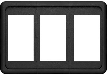 BLUE SEA 8259 CONTURA MOUNTING PANEL 3 POSITION