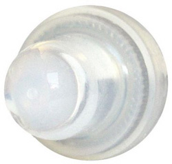 BLUE SEA 4135 PUSH BUTTON RESET ONLY CIRCUIT BREAKER BOOT - CLEAR
