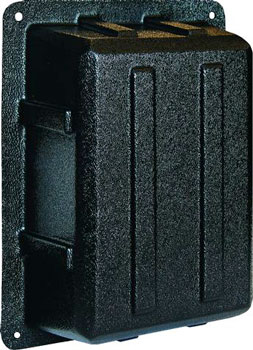 BLUE SEA 4027 ELECTRICAL PANEL BACK COVERS 5-1/4 W X 7-1/2 L X 3 D