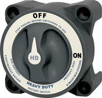 BLUE SEA 3000 HD-SERIES HEAVY DUTY ON-OFF BATTERY SWITCH