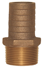 BUCK ALGONQUIN ADAPTER PIPE TO HOSE BRONZE 3"