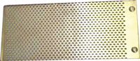 BUCK ALGONQUIN BRASS SLIDE OUT PERFORATED STRAINER SCREEN 4.75" X 10.25"